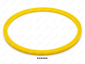 Уплотнение штока 380x420x19.5, Product Code 33-78-240, Polyurethane, PU54/M92/красный, Image №1