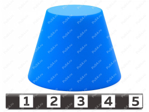 Заглушка коническая D 21 x d 17 x H25, Product Code 33-01-1132, Polyurethane, Image №1