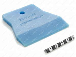 Paint scraper, Product Code 33-01-744, Polyurethane, PU54/M71/orange, Image №6