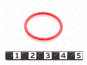 Уплотнение быстроразъемного соединения (БРС) FFH08 F аналог KO KASTAS, Product Code 78-00-232, Polyurethane, PU54/M92/красный, Image №1