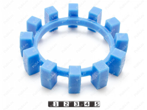 POLY-NORM 60 вставка муфты KTR, эластичная, Product Code 33-01-1329, Polyurethane, PU54/M80/зеленый, Image №2