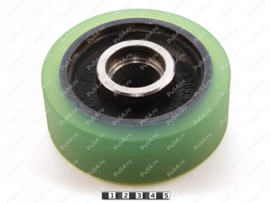 Колесо D 150 х d 125 х H 55 (восстановление), Product Code 333-01-1175, Polyurethane, PU54Q/E92/коричневый, Image №1