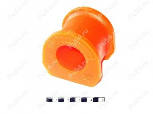 Stabilizer bushing, front suspension., Product Code 3-01-575, Polyurethane, Image №1
