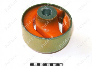 Rear gearbox front cushion., Product Code 1-12-283, Polyurethane, PU54/M72/оранжевый, Image №1