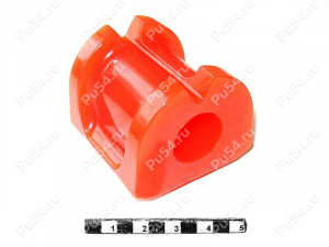 Stabilizer bar bushing, rear suspension ID = 20 mm, Product Code 8-01-0101, Polyurethane, Image №1
