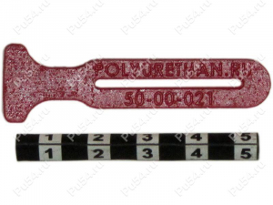 Snowmobile wind shield strap., Product Code 50-00-021, Polyurethane, PU54/K65/red, Image №1