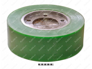 Колесо D 300 x d 195 x H 100 (восстановление), Product Code 333-01-1024, Polyurethane, PU54/M80/зеленый, Image №1