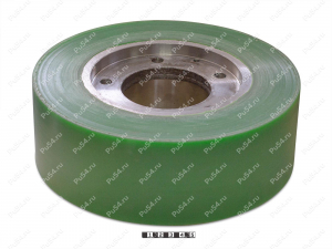 Колесо D 300 x d 195 x H 100 (восстановление), Product Code 333-01-1025, Polyurethane, PU54/M80/зеленый, Image №1