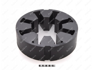 Эластичный элемент муфты REXNORD WRAPFLEX 50R, аналог, Product Code 33-99-93102, Polyurethane, PU54/E98/черный, Image №1