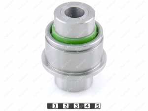 Hub lower silent block, rear suspension, Product Code 1-06-5411, Polyurethane, PU54/M80/зеленый, Image №2