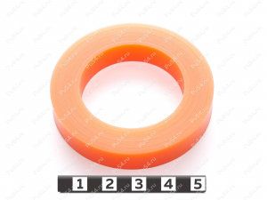 Кольцо D 59 x d 38 x H 10 мм, Product Code 33-01-1611, Polyurethane, PU54/M72/оранжевый, Image №1