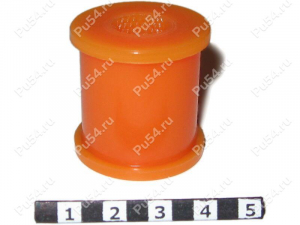 Stabilizer bushing, rear suspension., Product Code 1-01-136, Polyurethane, PU54i/K72/темно-оранжевый, Image №1