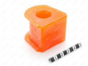 Втулка стабилизатора задней подвески,  ID =20мм, Product Code 3-01-220, Polyurethane, PU54/M72/оранжевый, Image №2