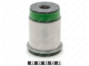Lower control arm front silent block, front suspension, press-fitted, Product Code 10-06-23351, Polyurethane, Image №1
