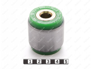 Lower lateral control arm hub silent block, rear suspension (non-breaking:)., Product Code 7-06-0701, Polyurethane, Image №1