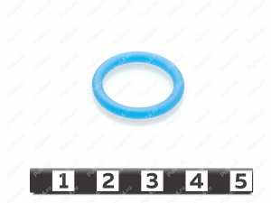 Sealing collar, Product Code 78-00-040, Polyurethane, PU54/M92/красный, Image №3