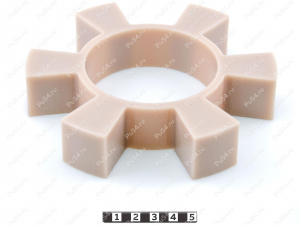 Sprocket, Product Code 33-01-1164, Polyurethane, PU54/M92/красный, Image №1
