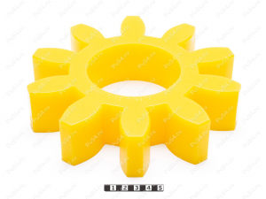 Вставка упругой муфты D200 x d85 x H45, Product Code 33-01-1870, Polyurethane, PU54/M95/желтый, Image №1