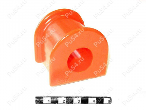 Stabilizer bar bushing, rear suspension, Product Code 1-01-1376, Polyurethane, Image №1