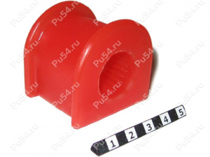 Stabilizer bushing, front suspension., Product Code 1-01-161, Polyurethane, Image №1