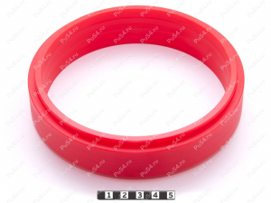 Кольцо рилевочное 3-127834, Product Code 33-78-159, Polyurethane, PU54/M92/красный, Image №1