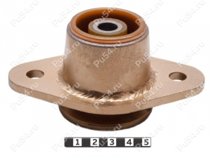 Body mount 2 line, Product Code 1-12-732, Polyurethane, PU54/M71/orange, Image №1