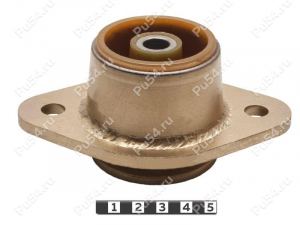 Body mount 3 line, Product Code 1-12-733, Polyurethane, PU54/M71/orange, Image №1