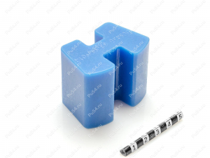 Вставка N-EUpex/Н-Flex 315, эластичный H-образный элемент муфты, Product Code 33-99-9014, Polyurethane, PU54/M87/синий, Image №1