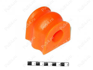 Stabilizer bushing, front suspension., Product Code 8-01-281, Polyurethane, PU54i/K72/темно-оранжевый, Image №1
