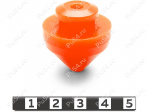 Control arm bump, snowmobile Yamaha Viking 540, Product Code 50-03-056, Polyurethane, PU54i/K72/темно-оранжевый, Image №1