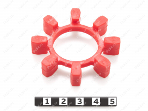 Эластичный элемент муфты N-BIPEX, аналог BIPEX 62, Product Code 33-99-9153, Polyurethane, PU54/M92/красный, Image №1