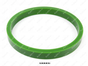 Bandage of roller D 390 х d 350 x H 40, Product Code 33-01-1257, Polyurethane, PU54/M80/зеленый, Image №1