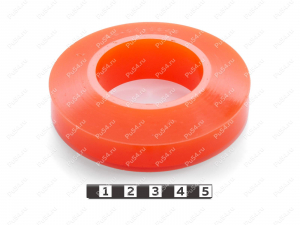 Кольцо МУВП D85 x d45 x H22, Product Code 33-01-1942, Polyurethane, PU54/M72/оранжевый, Image №1
