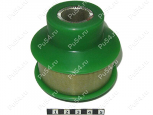 Lateral rod silent block, front suspension (sectional)., Product Code 1-16-240, Polyurethane, Image №1
