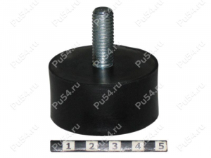 Vibration mount, Product Code 333-01-627, Polyurethane, PU54/K65/red, Image №1