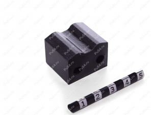 Вставка 20 х 24 х 28мм, Product Code 33-01-1765, Polyurethane, PU54/M92/черный, Image №2