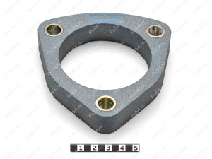 Front shock absorber strut spacer (lift+ 20 mm), Product Code 2-12-1132, Polyurethane, Полипропилен без втулок синий, Image №2