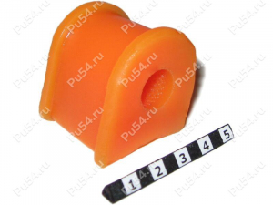 Stabilizer bar bushing, rear suspension ID = 14 mm, Product Code 1-01-193, Polyurethane, Image №1