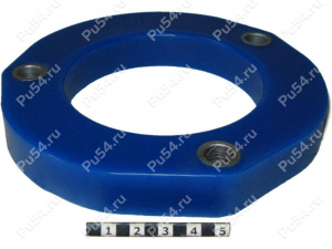 Rear shock absorber strut spacer, 20 mm, Product Code 10-12-0012, Polyurethane, PU54/M87/синий, Image №1