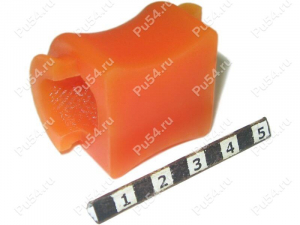 Stabilizer bushing (end), rear suspension, Product Code 1-01-2479, Polyurethane, Image №1