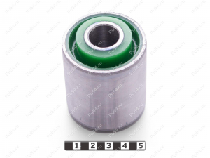 Сайлентблок, Product Code 19-06-905, Polyurethane, PU54/M72/оранжевый, Image №1
