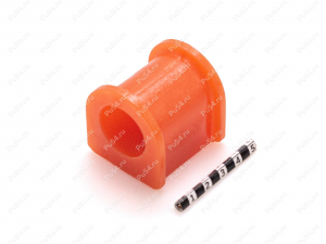Втулка стабилизатора передней подвески,  ID =26мм, Product Code 9-01-109, Polyurethane, PU54/M72/оранжевый, Image №1