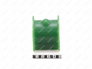 Втулка стабилизатора передней подвески,  ID = 20мм, Product Code 26-01-017, Polyurethane, PU54/M80/зеленый, Image №2