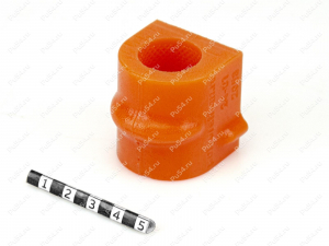 Втулка стабилизатора передней подвески,  ID =22мм, Product Code 24-01-2058, Polyurethane, PU54/M72/оранжевый, Image №2