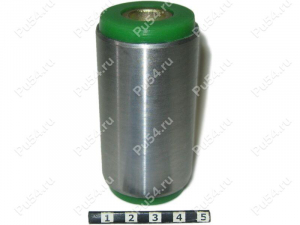 Spring silent block, rear suspension, front lug (pressed-in), Product Code 3-06-17961, Polyurethane, Image №1