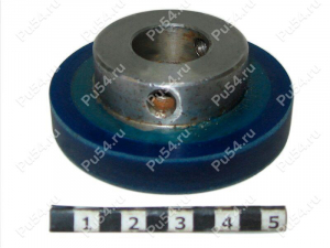 Draw-out roller, Product Code 333-01-761, Polyurethane, PU54/K87/purple, Image №1