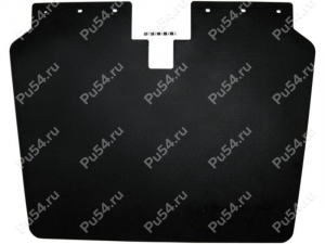 Snowmobile rear mud flap, 400 mm, Product Code 50-19-016, Polyurethane, PU54/M80/black, Image №1