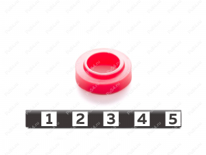 Грязесъемник (пыльник) амортизатора Fox 21,37*12,27*6,36, Product Code 33-78-100, Polyurethane, PU54/M92/красный, Image №1