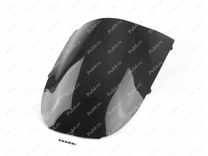 Стекло ветровое для мотоцикла YAMAHA YZF1000R THUNDERACE (96-01) крашенное, Product Code 55-44-167K, Polyurethane, черный, Image №1