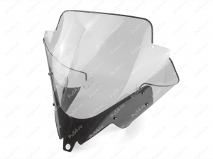 Snowmobile windshield one-piece with clamps (low), Product Code 50-20-70024, Polyurethane, Image №1